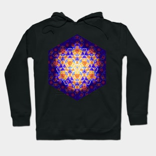 Concentric kaleidoscope pattern Hoodie